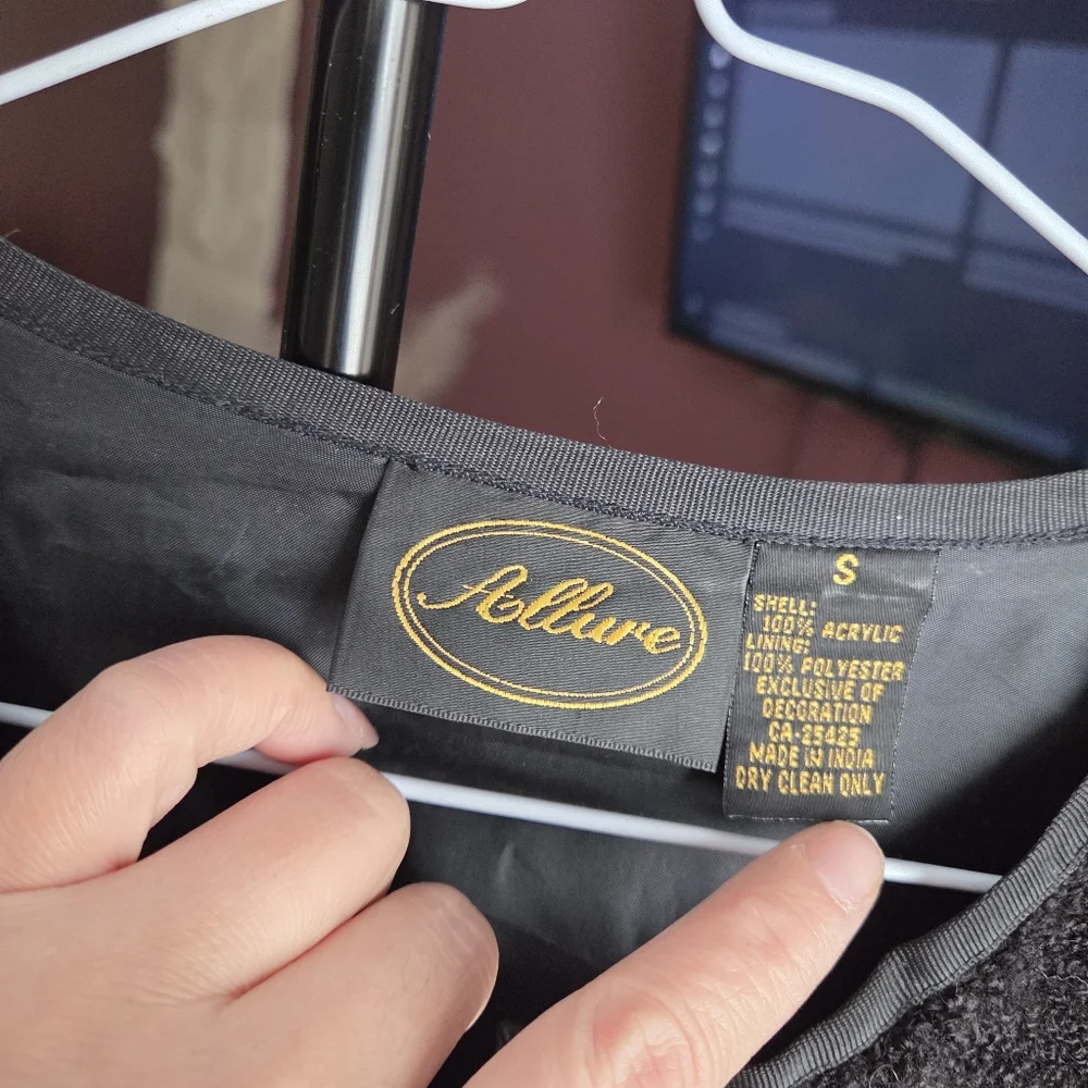 Vintage Embroidered Patchwork Jacket Boho Artsy Streetwear Textured Statement - Picture 6 of 9